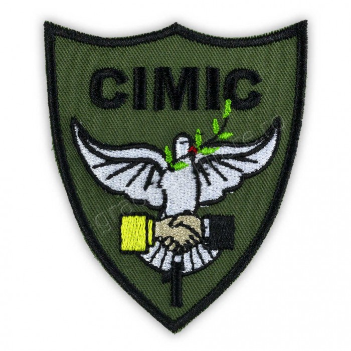Emblema Batalion 1 CIMIC pentru instructie