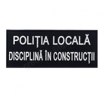 Emblema "DISCIPLINA IN CONSTRUCTII" Politia Locala
