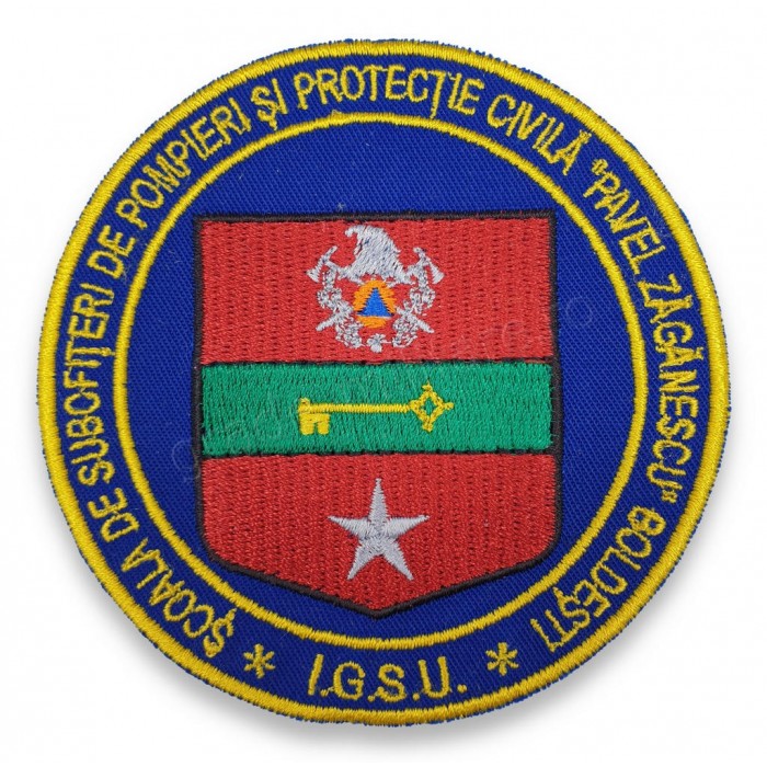 Emblema Scoala de Subofiteri de Pompieri si Protectie Civila "Pavel Zaganescu" Boldesti
