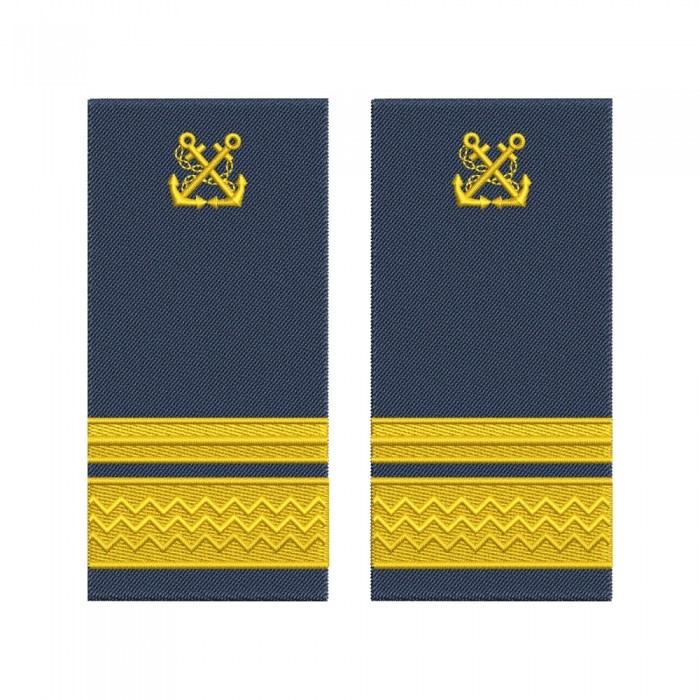 Grade Căpitan Port Gr I ANR – epoleți oficiali brodați grade capitan port gr I ANR epoleți oficiali brodați