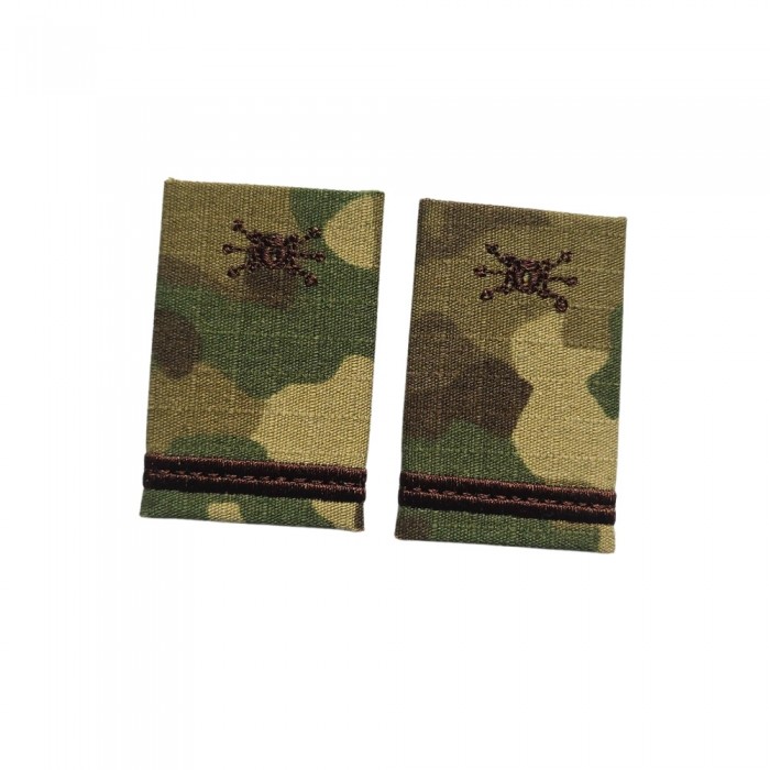 Grade militare camuflaj pentru uniforma ursuleț Mil-Tec – pereche brodată 3x5 cm tubulară