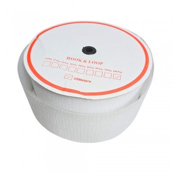 Bandă arici SCAI fără puf, alb lățime 100 mm