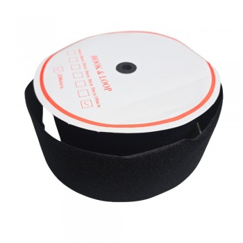 Bandă arici PUF fără scai, negru, lățime 100mm