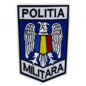 Ecuson maneca Politia Militara 10,5x7cm