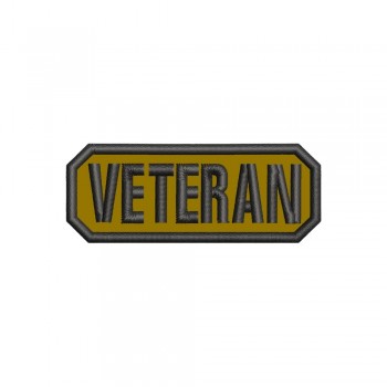 Ecuson brodat Veteran 65x25mm