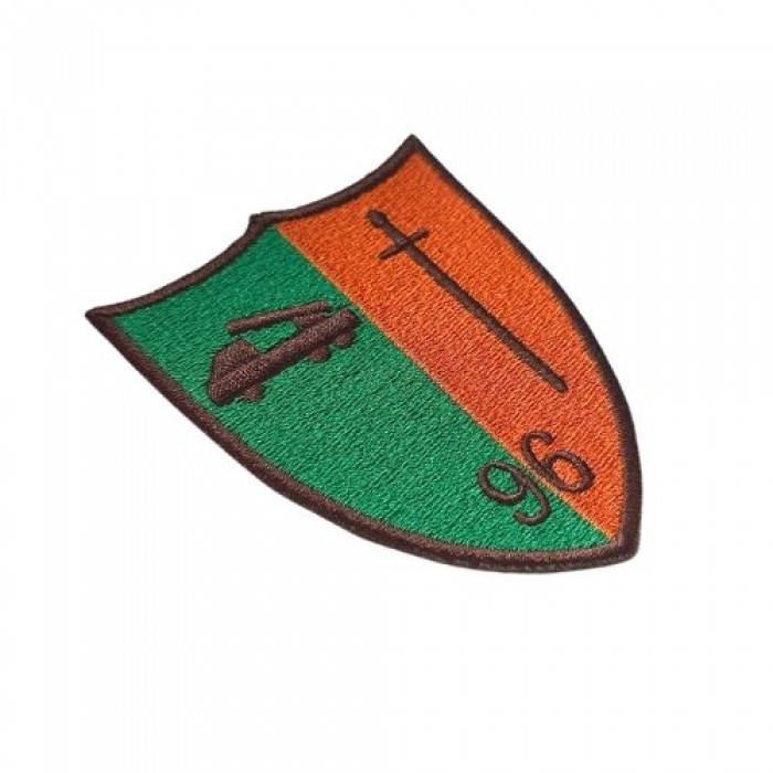 Emblema Batalionul 96 LAROM Mircea Voievod emblemă brodată Batalionul 96 LAROM Mircea Voievod