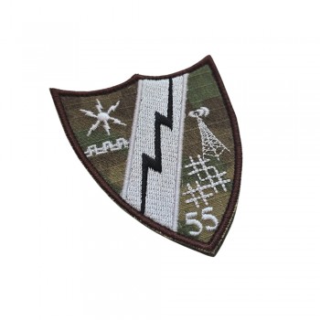 Emblema Batalionul 55 Comunicații și Informatică – Napoca