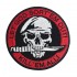 Emblema Brodata Craniu cu bereta