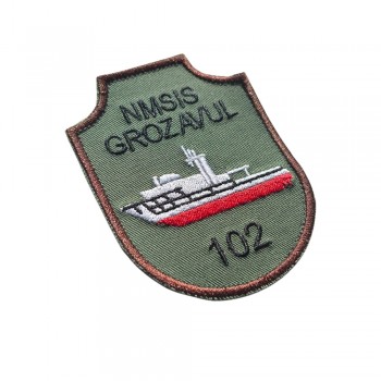 Emblema brodată NMSIS GROZAVUL 102 – Navale