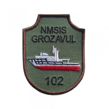 Emblema brodată NMSIS GROZAVUL 102 – Navale
