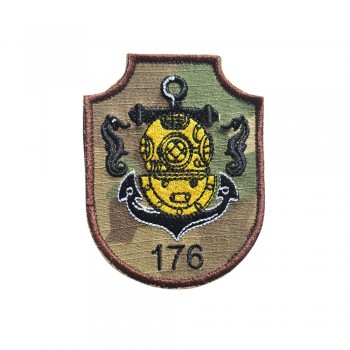Emblema Divizionul 176 Nave Scafandri de Mare Adancime
