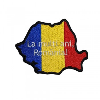 Emblema drapel La multi ani Romania Emblema drapel La multi ani Romania
