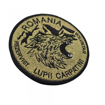 Emblema Lupii Carpatini Rezervist Voluntar Romania