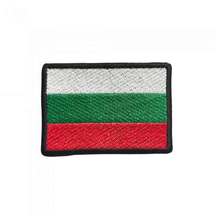 Drapel Bulgaria brodat 7x5 cm 