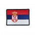 DrapeL Serbia 7x5 cm, brodat