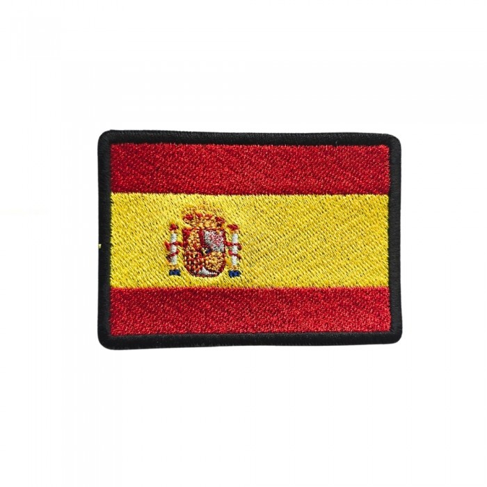 Drapel Spania brodat 7x5 cm 