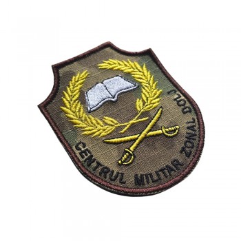 Emblemă brodată Centrul Militar Zonal