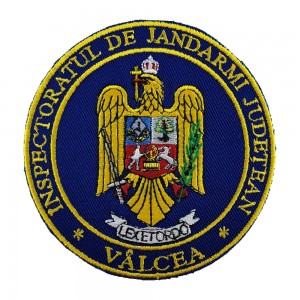 Emblema maneca inspectoratul judetean de jandarmi Valcea Emblema maneca inspectoratul judetean de jandarmi Valcea