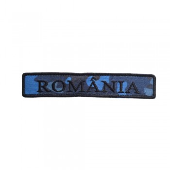 Ecuson "ROMÂNIA" combat naval 13 x 2,5 cm