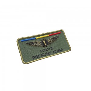 Ecuson nominal aviatie verde oliv 