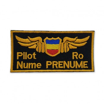 Ecuson nominal aviatie negru
