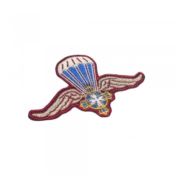 Emblemă Parașutiști Români 1941–1945 – reproducere istorică brodată