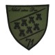 Emblema Baza 71 Aeriană General Emanoil Ionescu - Broderie detaliată pentru personal militar Emblema pentru Baza 71 Aeriană General Emanoil Ionescu - emblemă militară de calitate superioară