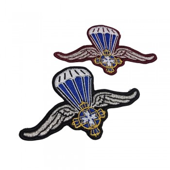 Emblemă Parașutiști Români 1941–1945 – reproducere istorică brodată