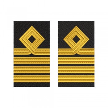 Grade brodate – marina comerciala - Captain /Ofiter-clasa-I -cu romb