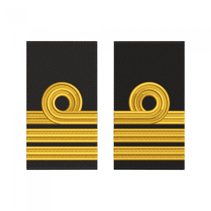 Grade brodate Chief Mate – epoleți marina comercială cu Ochiul lui Nelson
