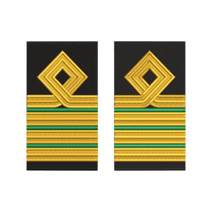 grade brodate electrician clasa I cu romb marina comerciala broderie auriu profesional