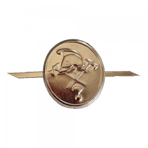 Semn de arma pompieri, metalic ISU, IGSU Semn de arma pompieri, metalic ISU, IGSU