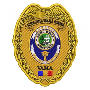 Emblema Brodată Echipe Mobile Vamă – Nouă Actualizată