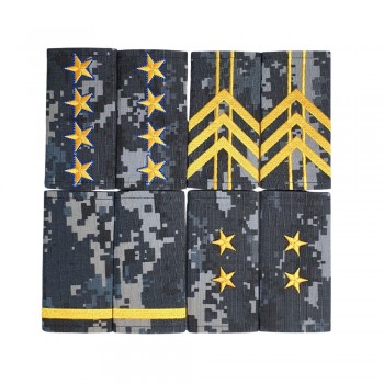 Grade Vama Scurte Cusute Camuflaj Urban / fir galben