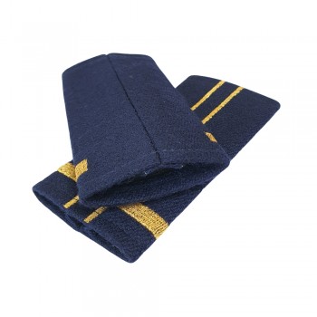 Grade Vama Scurte Cusute Paspoal Bleumarin