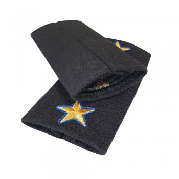 Grade Vama Scurte Cusute Paspoal Negru