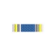 Bareta NATO MERITORIUS – decorație militară simbol de merit bareta militară NATO MERITORIUS originală în culori distinctive albastru, galben și argintiu - insignă simbol decorativă