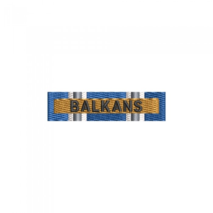 Bareta NATO BALKANS – decorație militară simbol de merit bareta militară NATO BALKANS insignă simbol decorativă