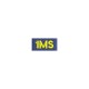 Insignă brodată misiuni în străinătate 1MS galben pe fundal albastru - grade-militare.ro