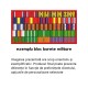 Bareta militară – Emblema de Onoare Forțele Terestre România bareta militară roșu-albastru emblemă de onoare forțele terestre române – decor simbolic pentru excelență în armată