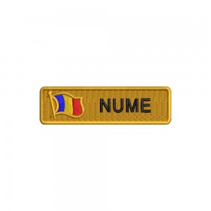 Ecuson nominal pentru Camasa fir auriu metalizat-bluza versiunea3