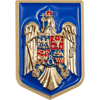 Insigna Stema Romaniei cu scut