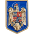 Insigna Stema Romaniei cu scut