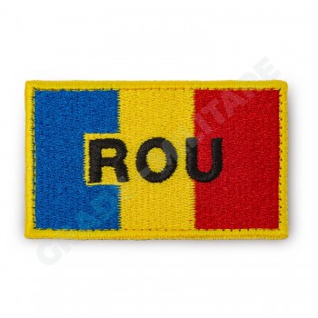 Ecuson tricolor "ROU"