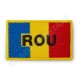 Ecuson tricolor "ROU"
