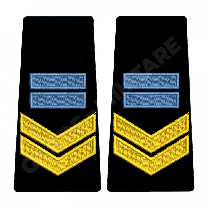 Grade Elev Caporal - Forte Navale oras - negru (Colegii Militare)