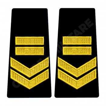 Grade Elev Caporal - Forte Navale oras - negru (Scolarizare 1 si 2 ani)