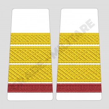 Grade Student Plutonier Major - Forte Navale oras - alb Grade Student Plutonier Major - Forte Navale oras - alb