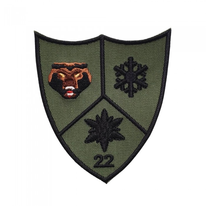 Emblema Batalionul 22 Vanatori de Munte CIRESOAIA Emblema Batalionul 22 Vanatori de Munte CIRESOAIA
