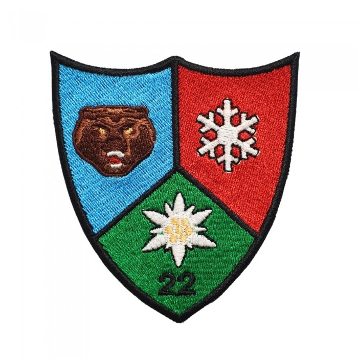 Emblema Batalionul 22 Vanatori de Munte CIRESOAIA Emblema Batalionul 22 Vanatori de Munte CIRESOAIA